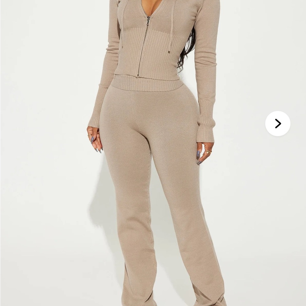 Lena Sweater Pant Set - Oatmeal